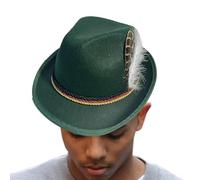 Genérico Oktoberfest Hat - Traditional Bavarian, Elegant | Ideal para fiestas, Authentic Costume, Classic Design, Comfortable Fit, Event Accessories, Cultural Celebrations, Carnival, Folk Costumes