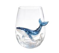 Genérico Old Fashioned Glass - Animal Design Clear Whiskey Tumbler Gift