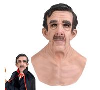Genérico Old Man Masque Scary - Ully Wrapped Create Festive Atmosphere