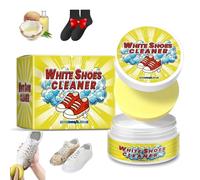 Genérico Olite White Shoes Cleaner, All-Purpose Rinse-Free White Shoe Cleaner Cream Olite with Sponge, Multifunctional WhiteShoes Cleaning Cream, Cleaning and Descaling Polish for Sneaker (1Pcs)