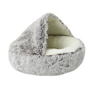 Genérico Olvys Cosy Cocoon Dog Bed, Cocoon Pet Bed for Dogs with Cover Cave, Washable Round Cat Dog Beds Pet Mattress
