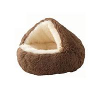 Genérico Olvys Cosy Cocoon Dog Bed, Cocoon Pet Bed for Dogs with Cover Cave, Washable Round Cat Dog Beds Pet Mattress