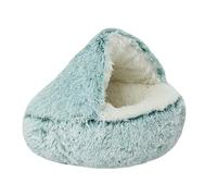 Genérico Olvys Cosy Cocoon Dog Bed, Cocoon Pet Bed for Dogs with Cover Cave, Washable Round Cat Dog Beds Pet Mattress