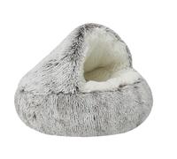 Genérico Olvys Cosy Cocoon Dog Bed, Cocoon Pet Bed for Dogs with Cover Cave, Washable Round Cat Dog Beds Pet Mattress