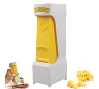Genérico One-Touch Butter Cutter, One Button Butter Slicer and Storage Case, Portable Butter Slicer Gadget Dispenser, Efficient Stainless Steel Butter Blade Dispenser for Bread, Cakes, Cookies (1pcs)