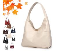 Genérico Ooomay Bag - Ooomay Maya Shoulder Bags,Leather Tote Bag for Women, The Perfect Everyday Bags (White)