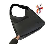 Genérico Ooomay Bag - Ooomay Maya Shoulder Bags, Vegan Leather Trendy Soft Maya Tote Bag, Large Capacity for Women (Black)