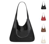 Genérico Ooomay Bag, Ooomay Tote Bag, Vegan Leather Tote Handbags, Casual And Simple, for Women Travels (Black)