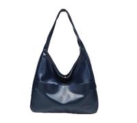 Genérico Ooomay Bag, The Maya Bag, Ooomay Maya Tote Shoulder Bags for Women, Leather Casual Trendy Soft Bags Room (Blue)