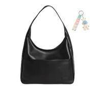 Genérico Ooomay Maya Tote Bag, The Maya Shoulder Bag by Ooomay, Vegan Leather Trendy Soft Spacious Yet Slim Design (black)