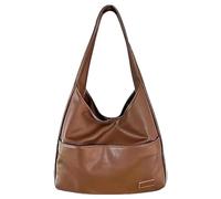 Genérico OoomayMaya Bag, OoomayMaya Shoulder Bags, Large Capacity Soft Leather Tote Bags, The Perfect Everyday Bags(brown)
