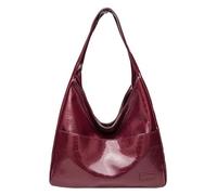 Genérico OoomayMaya Bag, OoomayMaya Shoulder Bags, Large Capacity Soft Leather Tote Bags, The Perfect Everyday Bags(burgundy)