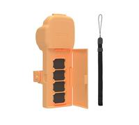 Genérico OP3-K019 Funda Protectora con Soporte abatible Almacenamiento y Correa para muñeca Compatible Osmo Pocket 3 Protección Integral el Objetivo Cuerpo del cardán