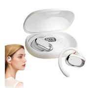 Generico Open-Ear Air Conduction Earbuds With 90° Adjustable Hooks | IPX5 5.3 Noise Cancelling | HiFi Wireless Sport Earphones With | 30mAh Battery 200mAh Charging Case For IOS