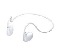 Genérico Open Ear Earbuds - Air Conduction Ɓluetooth Headphones | Wireless Ear-Hook Style, IP68 Waterproof, Ultra-Long Battery Life, Sports, Stereo Sound, Comfortable Fit | White