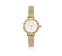 Generico Ops Fine - Reloj de mujer OPSPW-1129, de acero dorado, 22 mm