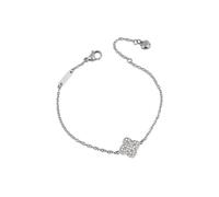 Generico Ops Objects OPSBR-988 - Pulsera de mujer con trébol de cuatro hojas, de acero plateado