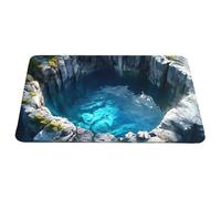 Genérico Optical Illusion Rug - 40x60cm/50x80cm 3D Decorative Rug, Non Slip Get Scared Carpet, Illusion Carpets, For Entrance Kitchen Bathroom Indoor Halloween Porch Decorations