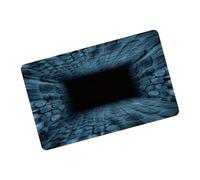 Genérico Optical Illusion Rug Hole - 31.5 X 19.7 Inch Non-Slip Quick-Dry Decor, 3D Optical Illusion Rug | for Birthday Halloween Home Holiday New Year Party Eve Entryway Living Room Bedroom