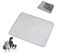 Genérico Opticnock Dog Cooling Mat, 2025 New Cooling Mat for Dogs, Washable Portable Pet Coolings Pad Sleeping Mats, for Dogs & Cats, For Indoor Outdoor, Machine Washable (Gray,XX-Large)