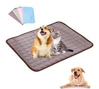 Genérico Opticnock Dog Cooling Mat, 2025 New Pet Cooling Mat, Washable & Portable Pet Cooling, SummerCooling Sleeping Pad, for Dogs & Cats, Washable, Soft, Foldable Sleeping (Brown,XX-Large)