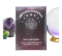 Genérico Oracle Cards| Angel Number Affirmation Card | Meaning Fortune Telling Toys | For Daily Home Meditation Party Dates Journaling Pray Reading Career Beginners Witch