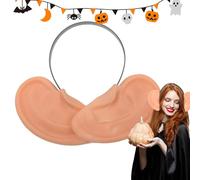 Genérico Orejas Grandes | Accesorios Divertidos para Adultos | Diadema Realista Y Cómoda Para Representaciones Escénicas Halloween Cosplay Teatro Escolar Fotografía