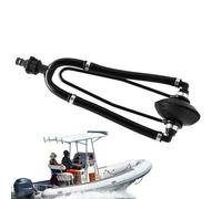 Genérico Orejeras para Barcos: Accesorio para Descarga de Motores Marinos, de admisión de Agua de Doble Taza, construcción de Goma Flexible y Duradera, diseño de instalación rápida de Ajuste | M