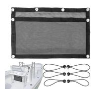 Generico Organizador de almacenamiento en bote | Quick-Dry Large Capacity Mesh Suspended, multicolor, a pocket, Consulte la descripción