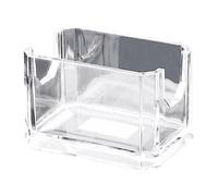 Genérico Organizador de bolsas de té - Acrílico transparente como se muestra de almacenamiento de tamaño | Portapaquetes de azúcar y café diseño transparente, uso hoteles de cocina, almacenamiento