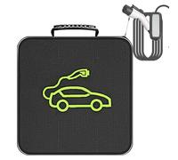 Genérico Organizador de Cable de Carga EV: Bolsa de Cable de Carga EV, Organizador de Cable portátil para vehículos eléctricos | Impermeable para carbatería de automóviles eléctricos en Tela