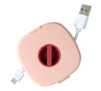 Genérico Organizador de Cables Soporte Portátil 2 en 1 para Cables