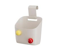 Genérico Organizador De Cama - ABS Material 18x19x9.5cm Gran Capacidad Colgable Con Gancho Almacenamiento | Para Estudiante Cosméticos Artículos Baño Papelería Snack Pequeños Objetos Cocina Baño