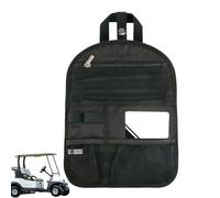 Genérico Organizador De Carrito De Golf 105g Nailon - Portátil De Accesorios | Gran Capacidad Almacenamiento Herramientas Enganche Multiuso Colores Negro Verde Deportiva Ligera