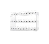 Genérico Organizador de Cigarrillos de acrílico - Expositor automático para Comercio minorista, Vitrina Transparente Multiusos para chicles, Juguetes y pequeños artículos, 61 x 15 x 37 cm - Solución