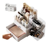 Genérico Organizador de cosméticos,Cajón Exhibidor Grande con,Almacenamiento de Cosmético y Portalápices - para Encimera del Baño, Armario, Cocina y Hogar