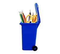 Generico Organizador de escritorio - Mini contenedor de basura | Organizador de escritorio pequeño | Tiny Garbage & Recycle Can Pencil Holder | For Home Desk Studio Office School Classroom Students