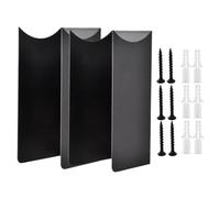 Genérico Organizador De Herramientas De Pared | Organizador pared acero antideslizante 2 piezas | Organización De Herramientas De Garaje,Para Sótano, Hogar, Taller, Ferretería, Cobertizo, Jardín,