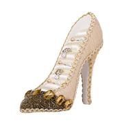 Genérico Organizador de joyas, functional, - modern para anillos Soporte joyería, vintage en forma zapatos, tacón alto Có decoración familiares | Multipurpose Outdoor Indoor Utility durable