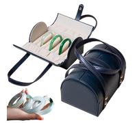 Genérico Organizador De Joyas, Organizador Con 7 Compartimentos Para Brazaletes, Porta Joyas, Para Viaje De Escritorio Diario Regalo Mujer Fiesta Cumpleaños