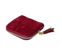 Genérico Organizador De Joyas Para Viaje | Organizador Compacto Con Cremallera - Caja De Joyas Viajera De Franela,para Mujeres, Adolescentes, Amigas, Madres, Vacaciones, Viajes Largos