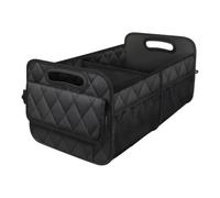 Genérico Organizador de maletero: contenedor plegable para automóvil, estuche de almacenamiento para vehículos, manijas de agarre ergonómicas, seguridad de engranajes automáticos compartimentados