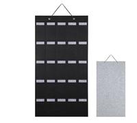 Generico Organizador de pared para gafas de sol - Perchero de fieltro, soporte para gafas multibolsillos, detrás de la puerta | Organización del hogar para dormitorio, apartamento, dormitorio