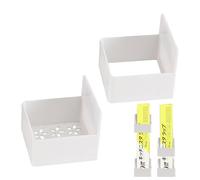 Genérico Organizador De Rollos De Cocina,Soporte De Papel De Aluminio Para Pared - Almacenamiento Adhesivo Sin Taladro para Rizadores, Planchas, Film de Plata