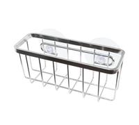 Genérico Organizador Esponja Fregadero - Soporte Vеntosa Acero Inoxidable | Estropajos Vaijilla | Autodrenante, Antióxido, Para Paños Estropajos Utensilios Cocina