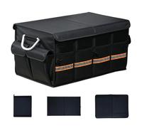 Genérico Organizador Maletero Coche para N issan Patrol GR Y61 1997-2010 | Gran Capacidad con Múltiples Compartimentos, Tela Oxford Impermeable, Plegable y Fácil de Guardar, Base Antideslizante