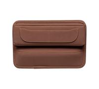 Genérico Organizador Para Ranura De Asiento De Coche | Relleno Para Reposabrazos | Bolsillo Para Rendija Del Asiento Con Orificio De Carga,para Teléfonos Inteligentes Gafas Llaves Tarjetas y