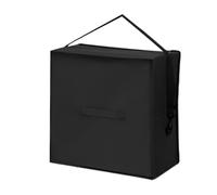 Generico Organizador para sombreros para armario - Organizador para sombreros de tesa ancha - apilable con tapa antipolvo para casa, armario, viaje, uso interior y de vacaciones, Negro ,