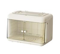 Generico Organizador vertical porta biberones - porta contenedores grande con escurridor, secador transparente antipolvo para casa, guardería, lavable en lavavajillas, tendedero