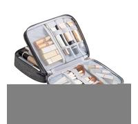 Generico organizadora de Cable de Carga - Diseño de Almacenamiento de Capas + portátil con Cremallera, para Cables de Viaje, Soporte Compacto para ordenar solucios